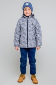 ВК 30101/н/1 ГР (светло-серый, роботы-игрушки) Куртка детская