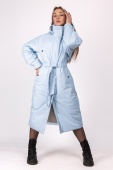 32П17 м (голубой) Пальто для девочек Селеста